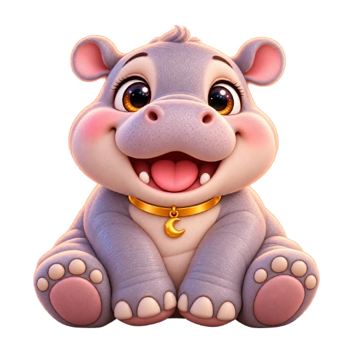 Huggo the hippo