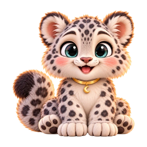 Frost the snow leopard cub